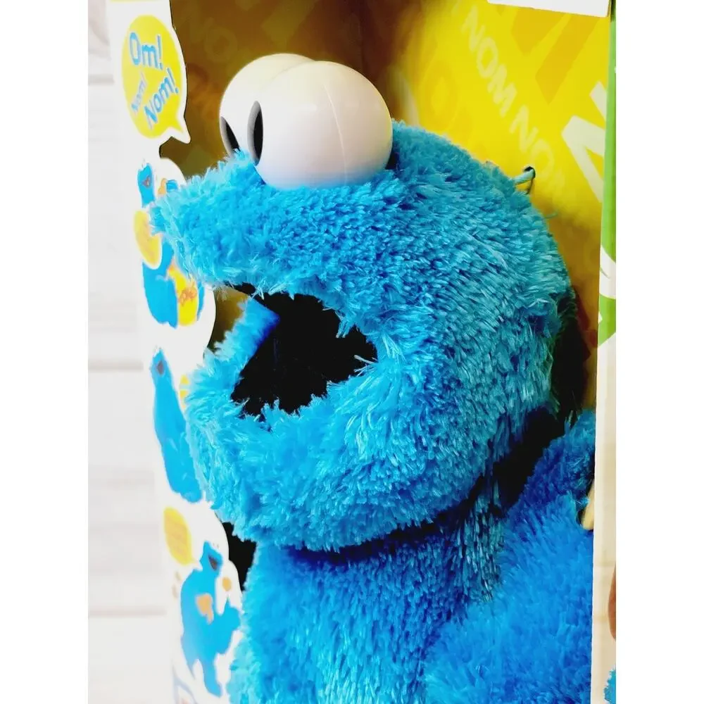 Playskool Sesame Street Feed Me Cookie Monster Talking Plush Hasbro New In Box